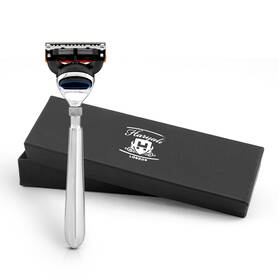 Rz-f5-ss6 Haryali London Heavyweight 5 Edge Razor For Men Womens Stainless Steel Body Face