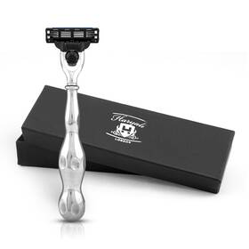 Rz-m3-ss02 Haryali London 3 Edge Razor For Men Stainless Steel S Ergonomic Grip Women