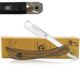 Sb-124 Haryali London Professional Barber Straight Edge Razor For 1 Count Pack Of Wood