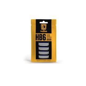 Headblade 445049749788 Hb6 Refill Blades - 6 Stainless Steel For No Tugging Or Pulling