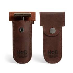 Hide & Drink 660042718563 And Double Edge Protector Case Barber Razor Sheath Safety Cover