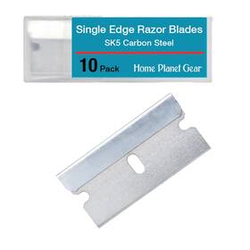 Seb-10 Home Planet Gear Single Edge Razor Blade 10 Pack - Straight Ten Super Sharp Flat