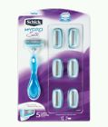 Hydro Silk Schick Razor For Women 6 Cartridge Refills 5 Curve Sensing Blades 841058007005