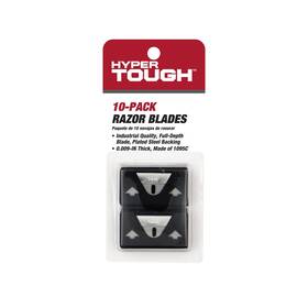Hyper Tough 445045510597 Single Edge Razor Blades 10-pack