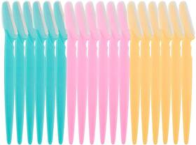 Illuva 745679777883 18 Pcs Eyebrow Razors Shaper Safety Facial Hair Remover Face Shaver Trimmer