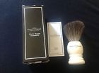 181p27 Imitation Handle Ivory Brush Badger Shaving Edwin Black Jagger