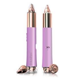 Mv400-a1 Imusthav 2-in-1 Portable Rechargeable Painless Eyebrow Trimmer And Facial Hair Remover
