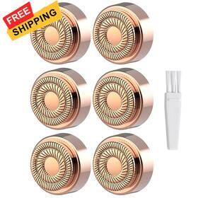 Ngen2-6 Innobeaut Generation 2 Replacement Heads For Flawless Finishing 6 Pack Gen Rose Gold