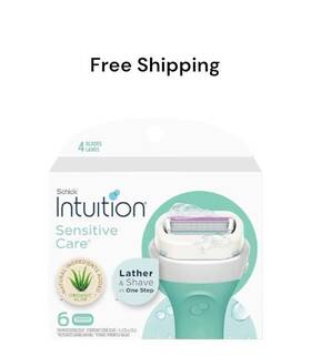 Intuition 362436329842 Schick Refill Razors For Women Sensitive Skin Razor Blade
