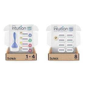 Intuition 445029997956 Schick Razors For Women Variety Pack With 1 Razor Handle And 4