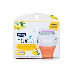 Bsny00034-1 Intuition Schick - Lather And Shave In One Stop Razor Blade Refills 6 Cartridges
