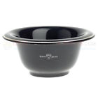 Rn116 Jagger Rim Black Shave Bowl Edwin Porcelain Silver