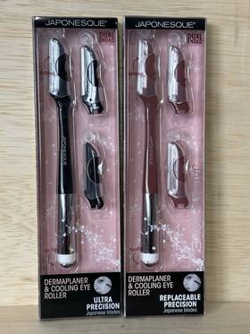 Japonesque 639428593452 Lot Of 2 Dermaplaner And Cooling Eye Roller