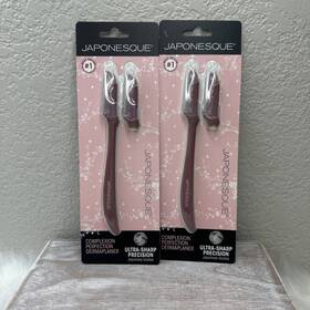 Japonesque 639428599652 Lot Of 2 Complexion Perfection Dermaplaner Facial Razor Fast Ship