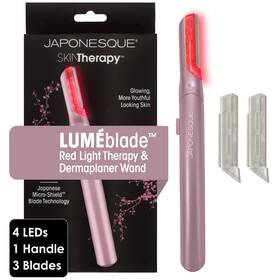 Japonesque 639428911683 Skintherapy Lumeblade Facial Dermaplane Razor With Soothing Red L