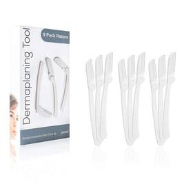 Dermaplaningrazor9 Jasclair Dermaplaning Tool 9 Count Easy To Use Dermaplane Razor For Face –
