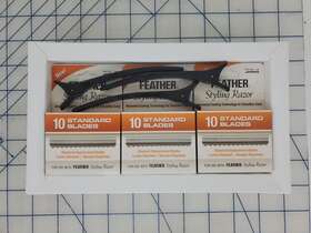 433025 Jatai Feather Styling Razor Replacement Blades 10 Count New In Box Pack Of 3