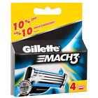 Jcs138753-12 Gillette Mach Cartridge Razor Blade Refills Pack