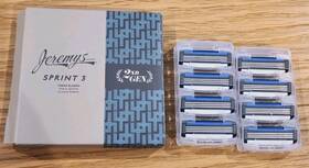 Jeremys 198715255867 Sprint 3 2nd Gen Razors 1 Box 8 Blades