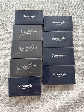 Jeremys 655469662834 Razors Precision Nine 1st Generation Blade Refills 4 Cartridges New