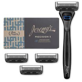 Jeremys Razors 198168364000 For Men Precision 5 Blade Razor - Stainless Blades Lubricat Inch