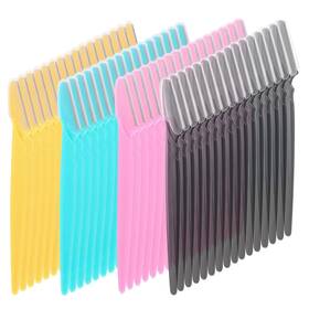 Xmd001 Jusbuya Facial Razor 64 Pcs Eyebrow Shavers For Women Multipurpose Exfoliating