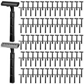 Jutom 445018115132 200 Pcs Twin Blade Disposable Razors Bulk For Men Women Homeles