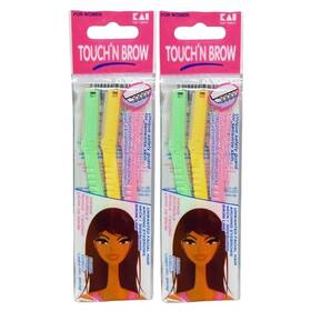 K-munchies 445042118185 Kai Touch N Brow Eyebrow Razor For Women 3 Count Pack Of 4 Facial And De
