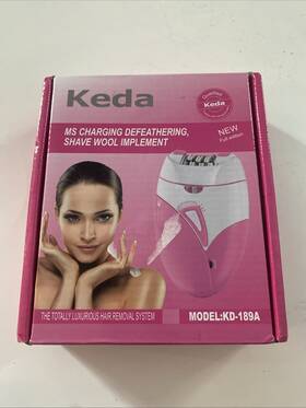 Kd-189a Keda Womens Shaving Model With Charging Cord