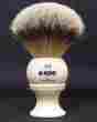 Kent Bk 8 Silvertip Badger Hair Shaving Brush Used 5011637300017