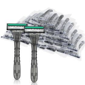 Kheoxusa 703052291234 100 Count 3 Blade Disposable Razors Three