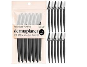Kitsch 313022544576 Dermaplane Razors For Women Face And Men Eye Brow