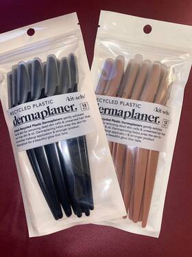 Kitsch 819677025540 Dermaplaner Hair Removal Eyebrow Shaping 12 Pieces New Terracota
