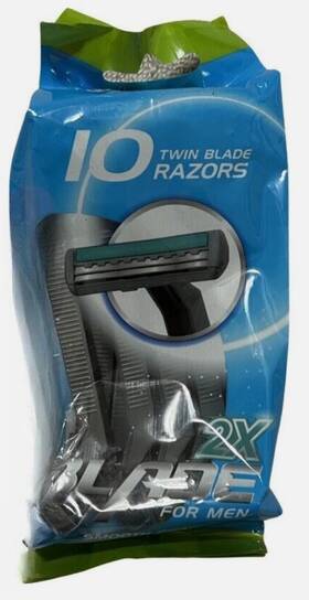 Konga 972518499765 Twin Blade Plus Multipack Razors 12 Packs Of 10