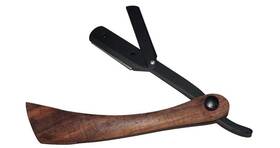 Krisp Beauty 343485485673 Professional Straight Edge Razor For Barbers With Wooden Handle 100% Stainle