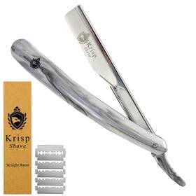 Krisp Beauty 343485488766 Professional Straight Razors For Men - Barber Razor Edge Shaving