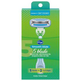 Kroger 100137930840 Smooth Glide 5 Blade Razor 1 Ct - Pack Of 3
