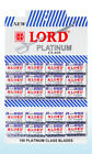 L.101 Lord Double Edge Blades Platinum Count