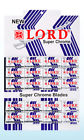 L.102 Lord Double Edge Blades Super Chrome Count