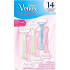 L15wiedbkw General Gillette Venus Sensitive Disposable Razors Bikini Trimmer New