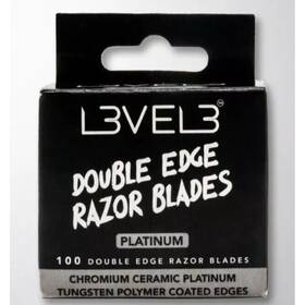 L3vel3 Level 3 Level3 Double Edge Platinum Razor Blades