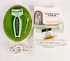 Lady Sunbeam Vintage Rascal Electric Razor Green With Cord In
