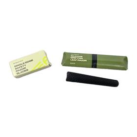 Leaf 810125810473 Shave Kit 50 Blade Pack Silicone Grip For Razor New Free Shipping