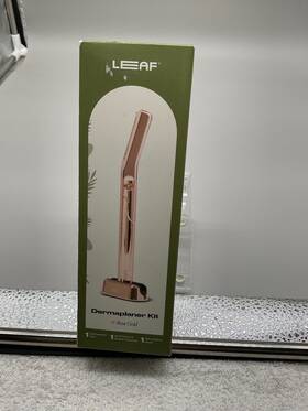 X004g052gj Leaf Shave The Dermaplaner Kit Rose Gold All-metal Facial 12 Refills
