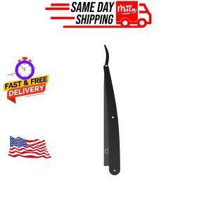 Level 3 850016995711 Straight Professional Razor - Black-