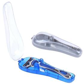 Linmei 711181223446 2pcs Razor Case Compatible Gillette Fusion Proglide Manual New