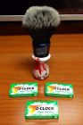 Local Gent Karloff Shave Brush The Patriot With Imperial Synthetic