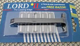 Lord 738666805010 Vintage Ll Double-edge Safety Razor 5 Twin Carteidges