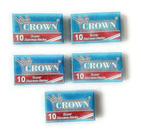 L101mn Lord 50 Crown Super Stainless Double Edge Safety Razor Blades 1 Count Pack Of