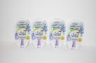 Lot Of 2 Bic Soleil Escape Lavender And Eucalyptus Scented Disposable Razors 4 Ct